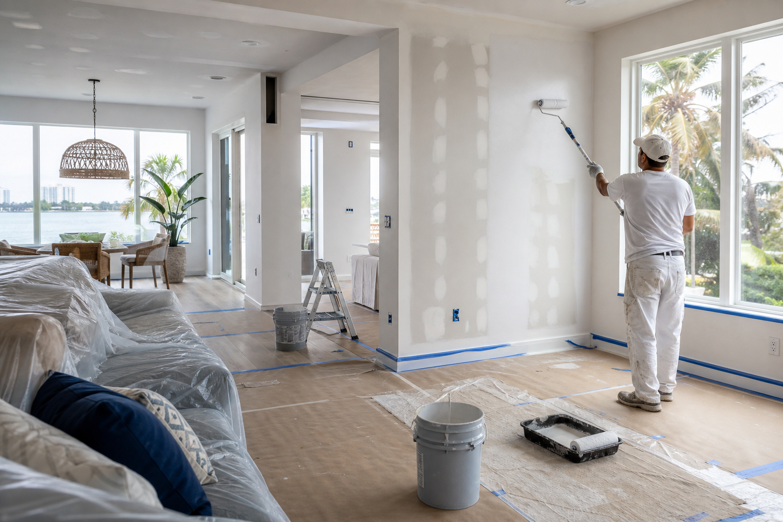 Primer vs Paint-and-Primer for Miami Interiors